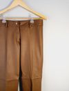 Calça Juliana Sanmartin couro
