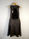 Vestido Minimale couro