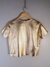 Blusa Larissa Bender couro