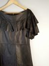 Vestido Loma couro