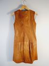 Vestido Vince couro