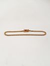 Pulseira Riviera em ouro e brilhantes