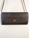 Bolsa Prada Saffiano Lux Wallet On Chain