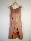 Vestido Minimale couro