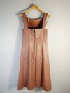 Vestido Minimale couro