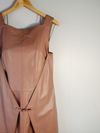 Vestido Minimale couro