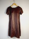 Vestido Bria couro