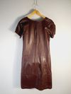 Vestido Bria couro