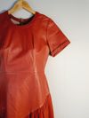 Vestido Juliana Sanmartin couro