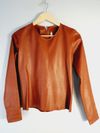 Blusa R Dall´Azen couro