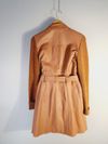 Trench Coat Juliana Sanmartin couro
