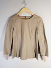 Blusa Juliana Sanmartin couro