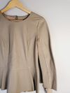 Blusa Juliana Sanmartin couro