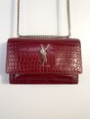 Bolsa Saint Laurent Croco Sunset
