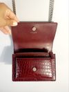 Bolsa Saint Laurent Croco Sunset