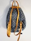 Mochila Louis Vuitton Montsouris Monogran Denim