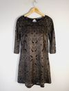 Vestido LMG couro