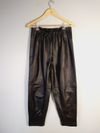 Calça Cris Barros couro