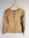 Blusa Zinnia couro