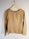 Blusa Zinnia couro