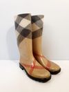 Bota Burberry Wellington Check