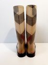 Bota Burberry Wellington Check