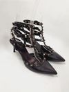 Sapato Valentino Rockstud Noir
