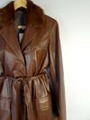 Trench Coat Wanessa Ftireis couro