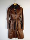 Trench Coat Wanessa Ftireis couro