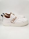 Tênis Chloé Lauren Smooth Calfskin