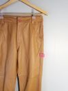 Calça Juliana Sanmartin couro
