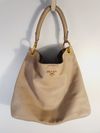 Bolsa Prada Etoupe Hobo