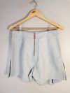 Short saia Juliana Sanmartin couro