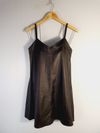 Vestido Tannerie couro