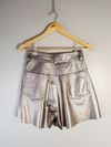 Shorts VZ x Scalia couro