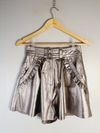 Shorts VZ x Scalia couro
