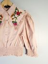 Camisa cropped PatBo