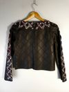 Blusa Cruise couro