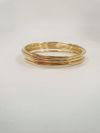 6 Pulseiras em ouro 18K