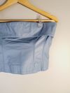 Cropped Danúbia Leather couro