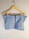 Cropped Danúbia Leather couro