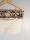 Cropped Danúbia Leather couro