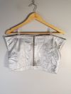 Cropped Danúbia Leather couro