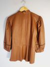 Blusa couro