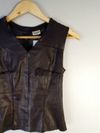 Blusa Daslu couro
