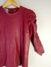 Blusa Cruise couro