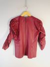 Blusa Cruise couro