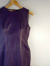 Vestido Juliana Sanmartin couro