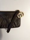 Clutch Gucci Guccissima Interlocking Wristlet