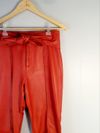 Calça Tássia Ely couro